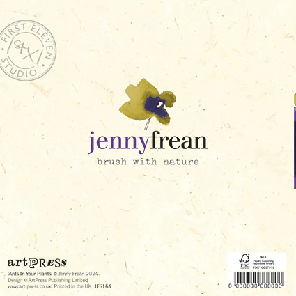 Ants in your Plants Jenny Frean Greeting Card | The Jewellery Stop