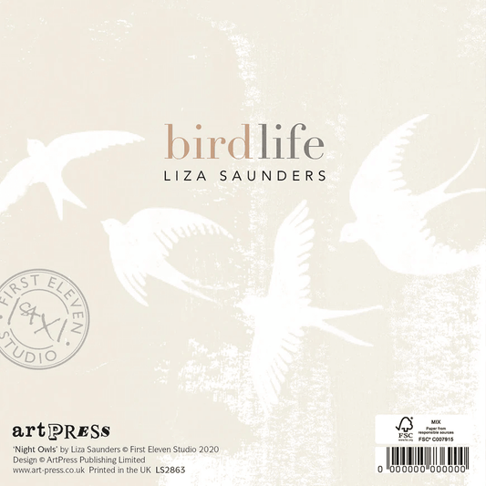 Night Owls Liza Saunders Greeting Card | The Jewellery Stop