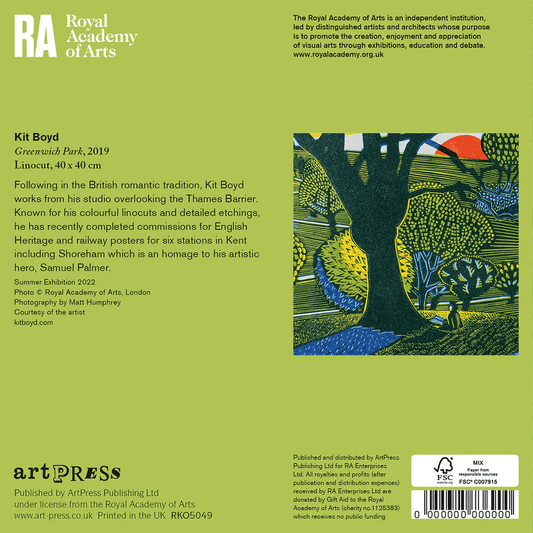 Greenwich Park Greeting Card