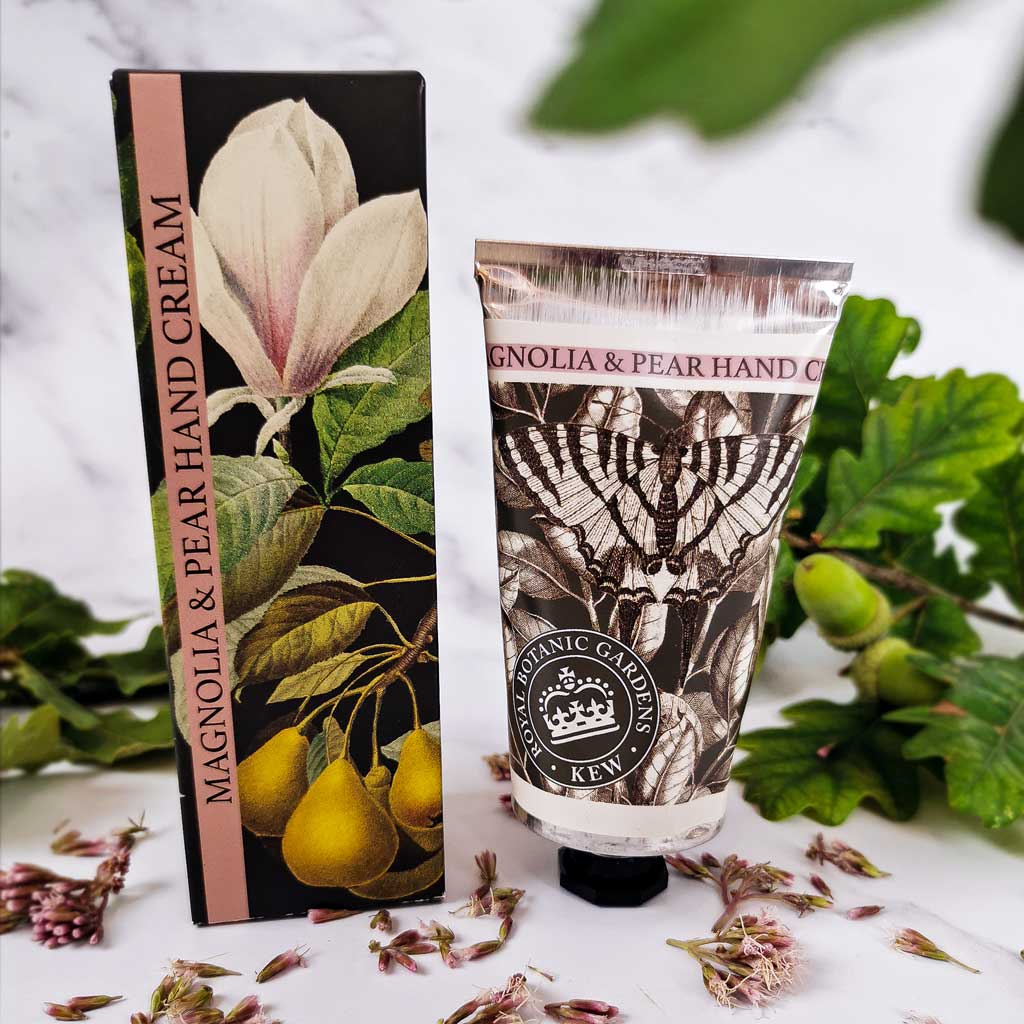 Kew Gardens 75Ml Hand Cream Magnolia And Pear | The Jewellery Stop