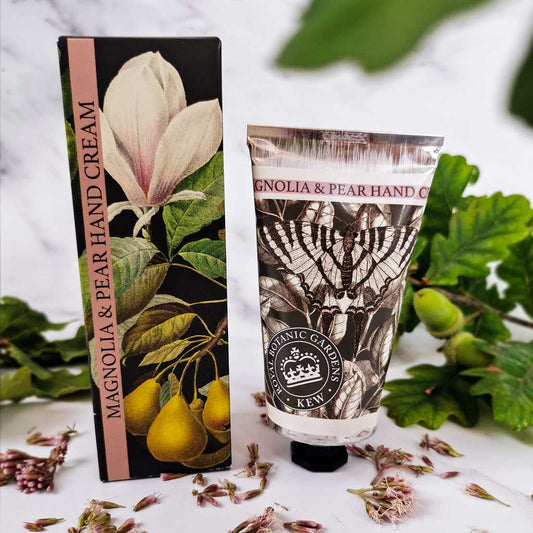 Kew Gardens 75Ml Hand Cream Magnolia And Pear | The Jewellery Stop