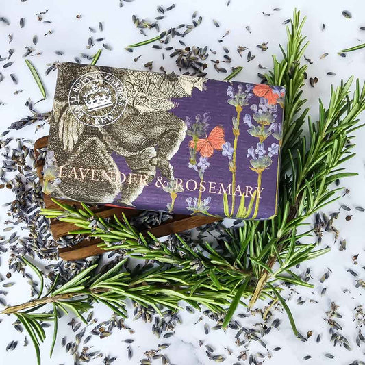 Kew Gardens 240G Soap Lavender And Rosemary | The Jewellery Stop