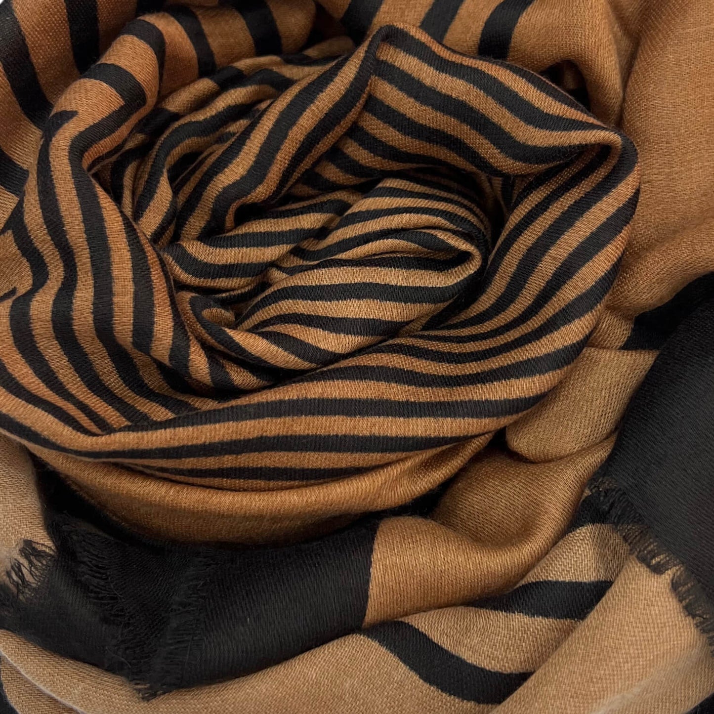 Mocca Maze Pattern Lightweight Scarf | The Jewellery Stop