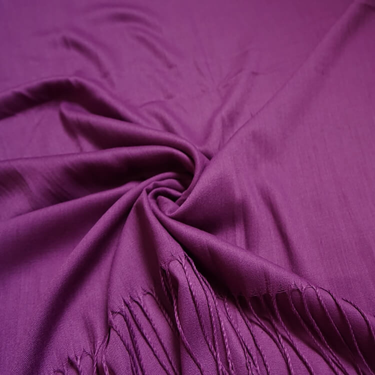 Purple Lightweight Plain Pashmina | The Jewellery Stop