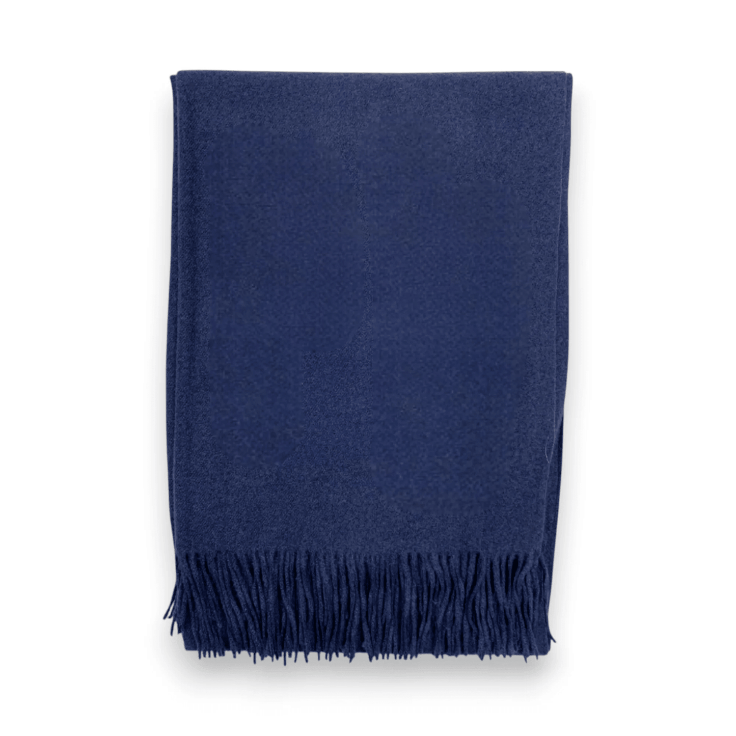 Navy Premium Wool Blend Winter Scarf | The Jewellery Stop