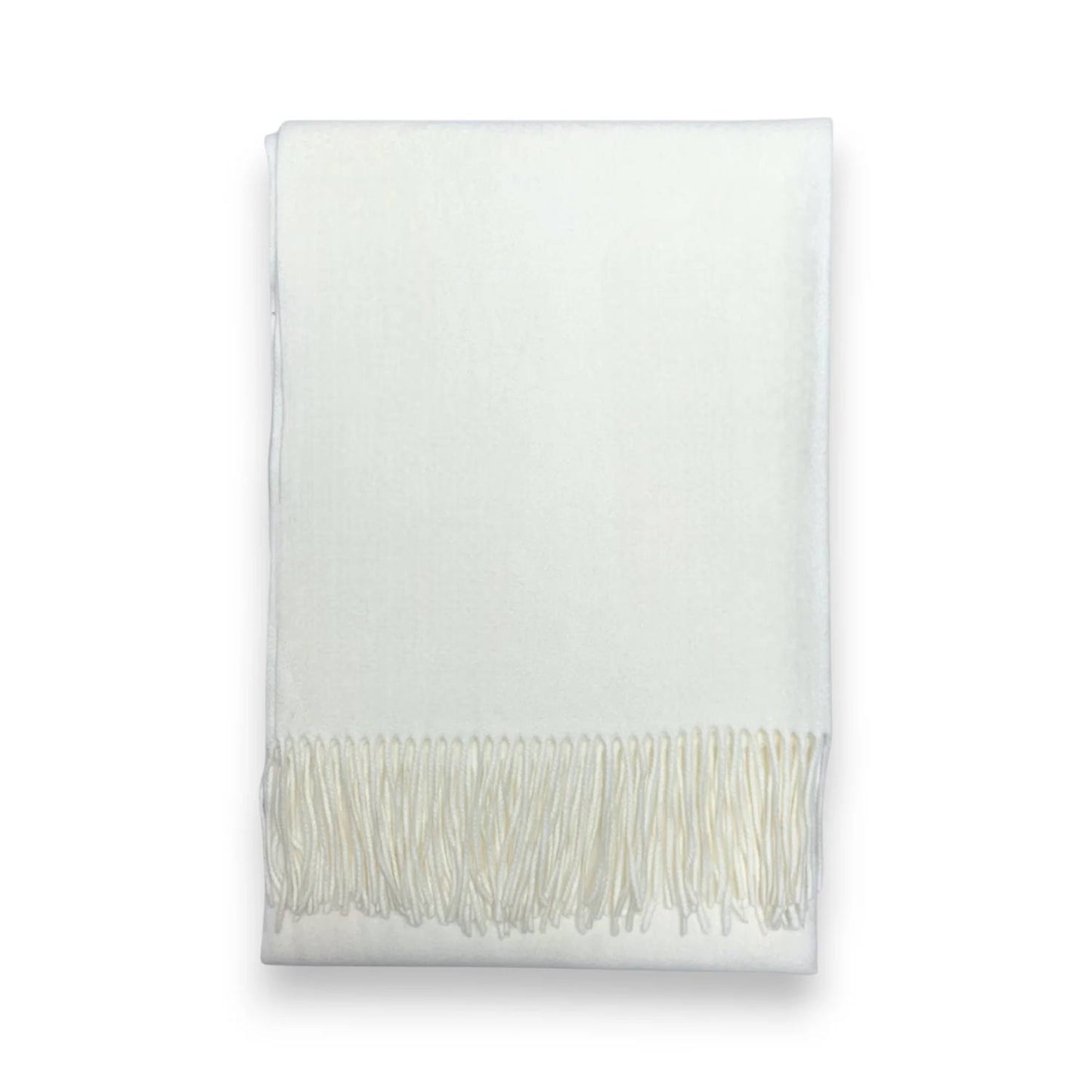Off - White Premium Wool Blend Winter Scarf | The Jewellery Stop