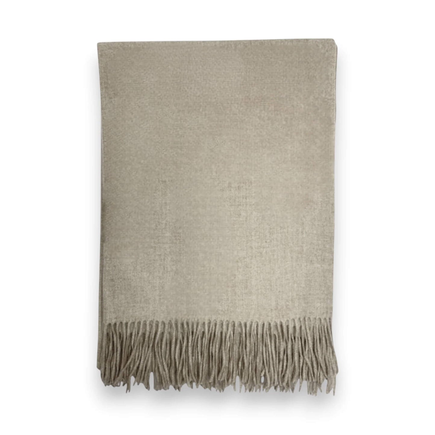 Taupe Premium Wool Blend Winter Scarf | The Jewellery Stop
