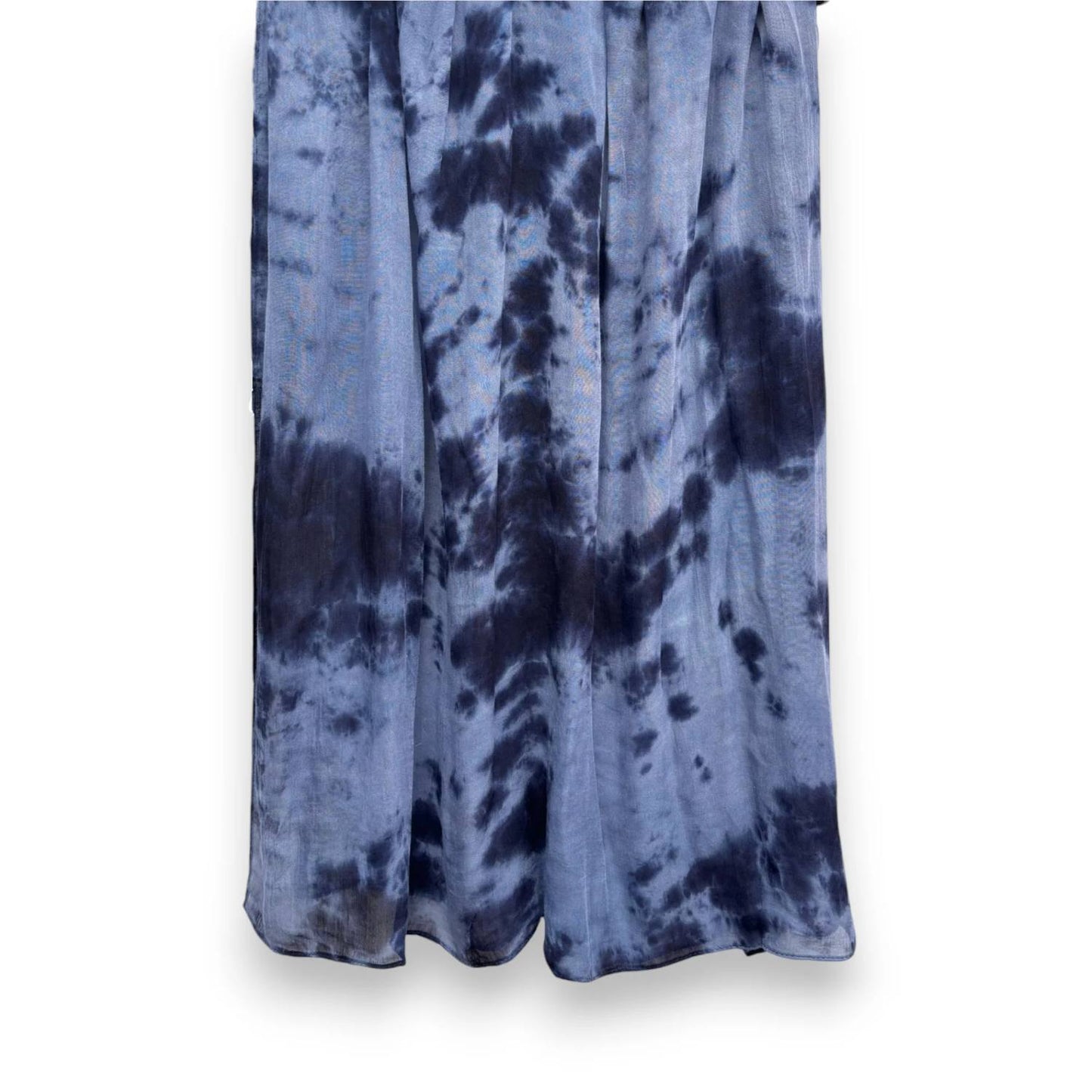 Navy Pure Modal Tie Dye Print Scarf | The Jewellery Stop