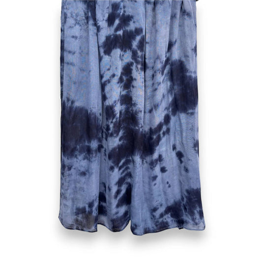 Navy Pure Modal Tie Dye Print Scarf