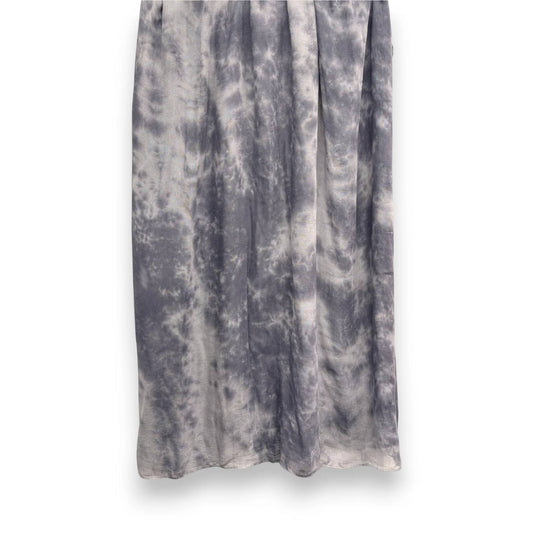 Grey Pure Modal Tie Dye Print Scarf