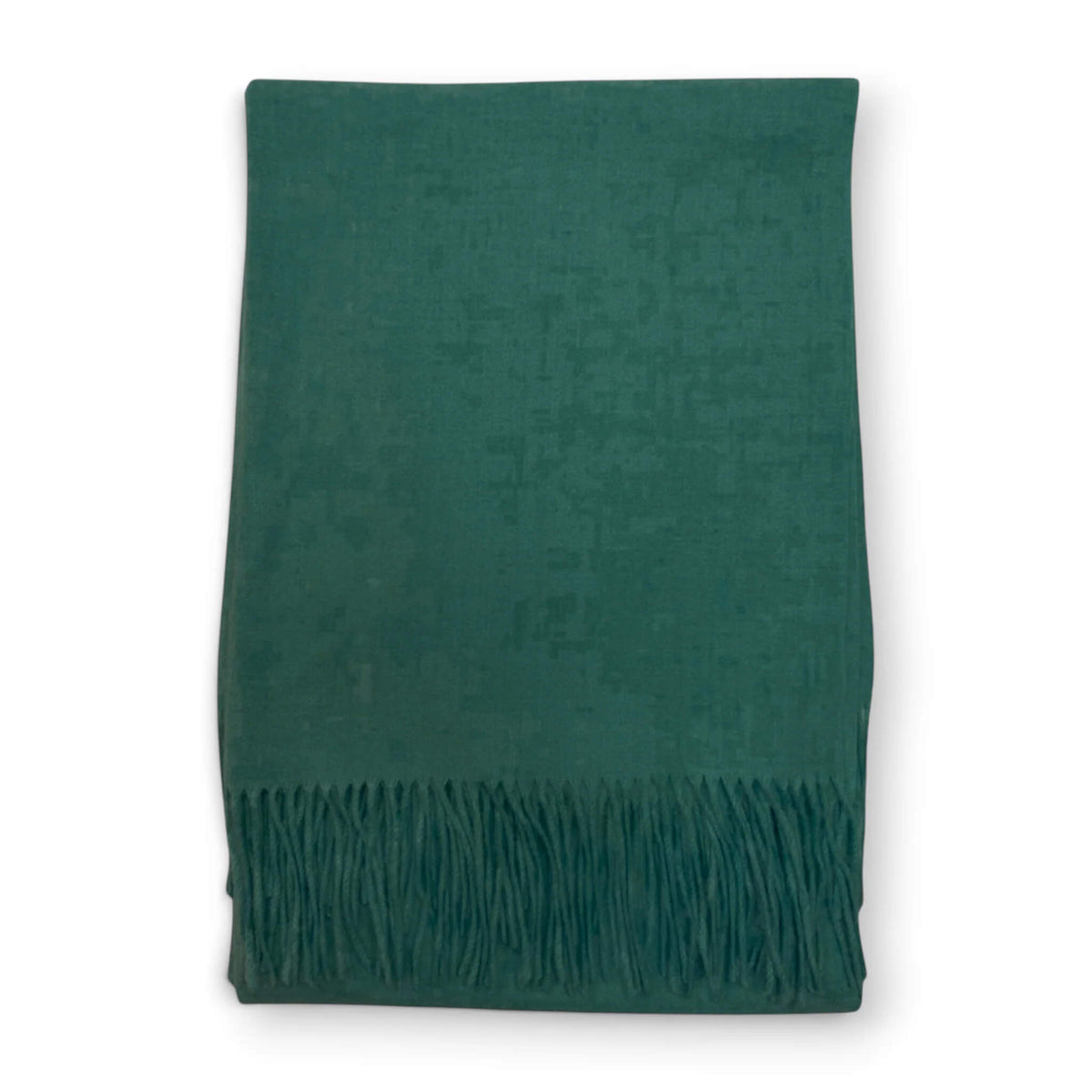 Sciarpa invernale verde premium in misto cashmere