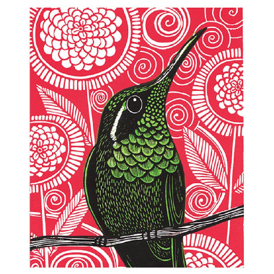 Hummingbird Greeting Card | The Jewellery Stop