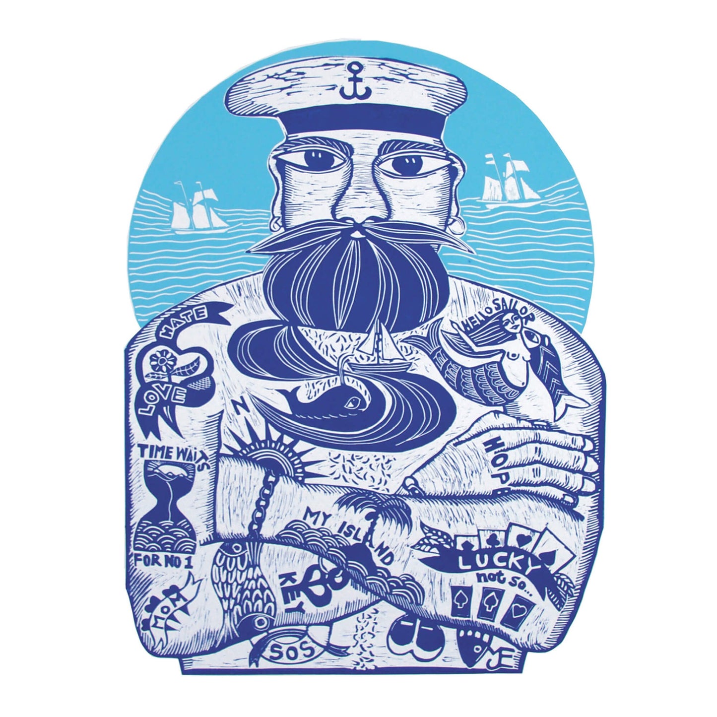 Sailor Greeting Card | The Jewellery Stop