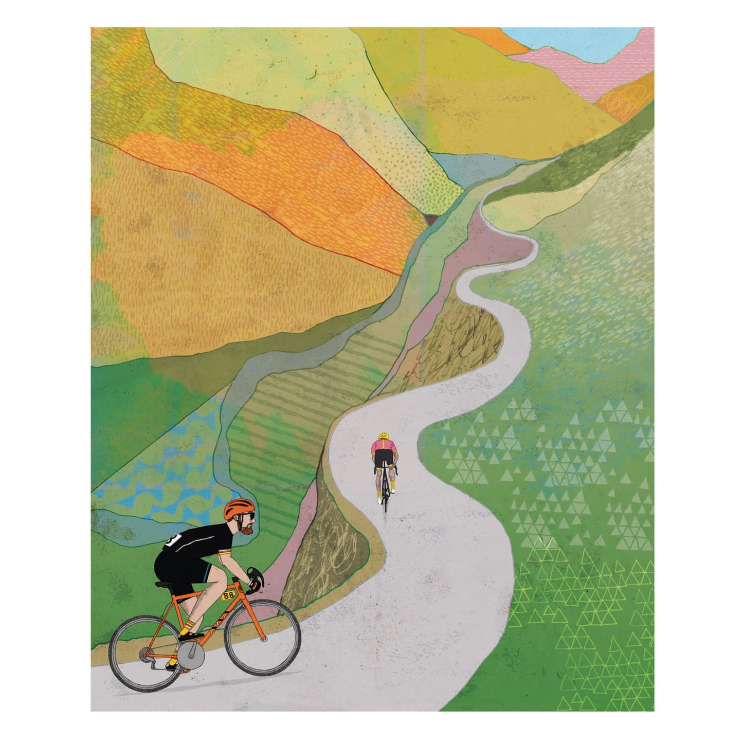 Winding Road Greeting Card | The Jewellery Stop