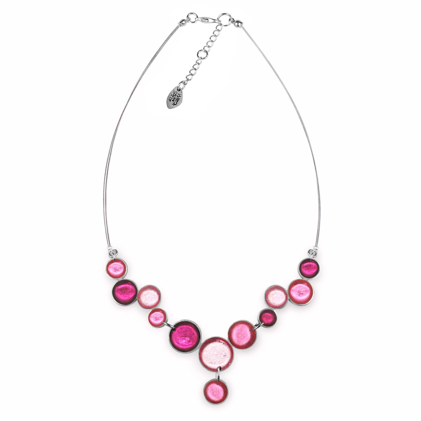 Flamingo Bubble Extravaganza Shiny Necklace | The Jewellery Stop