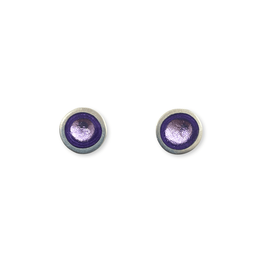 Sherbet Bubble Extravaganza Shiny Small Stud Earrings