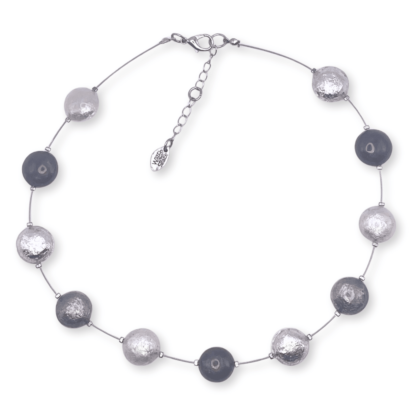 Silhouette Cabouchon Shiny Necklace | The Jewellery Stop