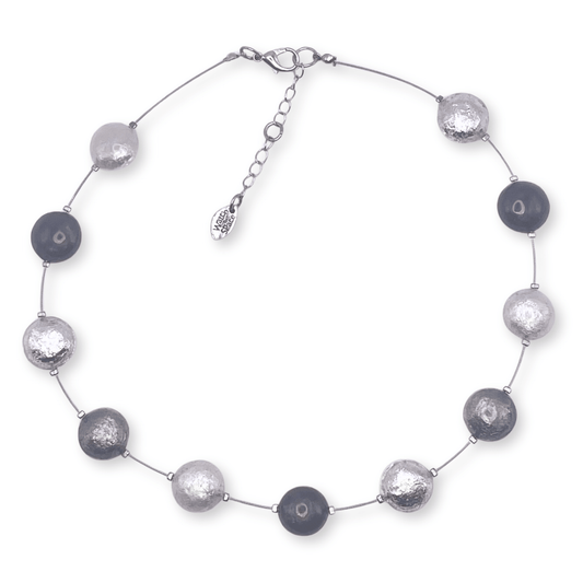 Silhouette Cabouchon Shiny Necklace | The Jewellery Stop