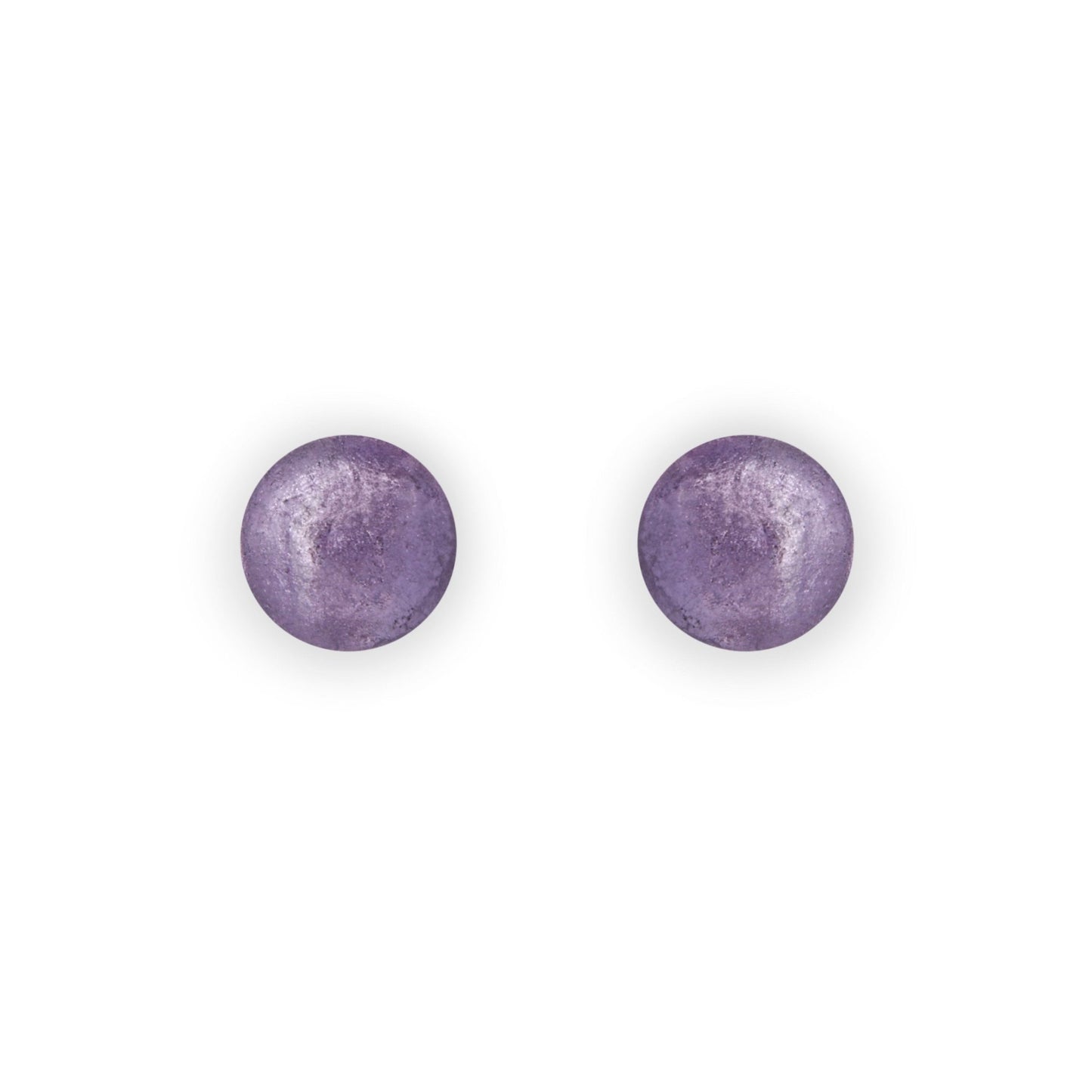 Nessie Cabouchon Shiny Small Stud Earrings | The Jewellery Stop