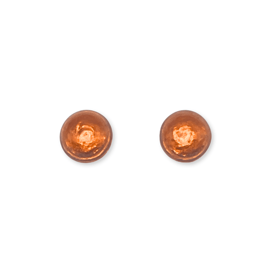 Morocco Cabouchon Shiny Small Stud Earrings | The Jewellery Stop