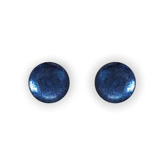 Atlantic Cabouchon Shiny Medium Stud Earrings | The Jewellery Stop