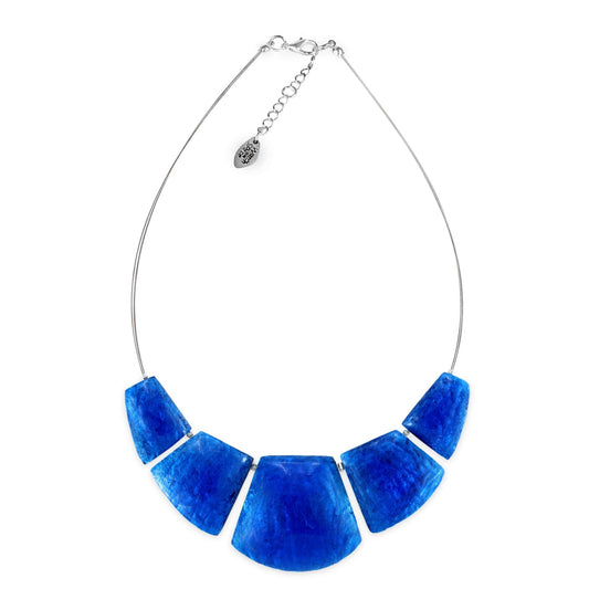 Azure Cleopatra Shiny Necklace | The Jewellery Stop