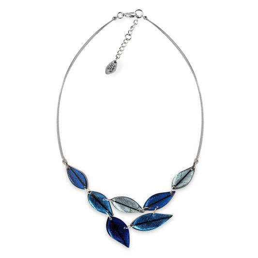 Atlantic Skeletal Leaf Shiny Necklace | The Jewellery Stop