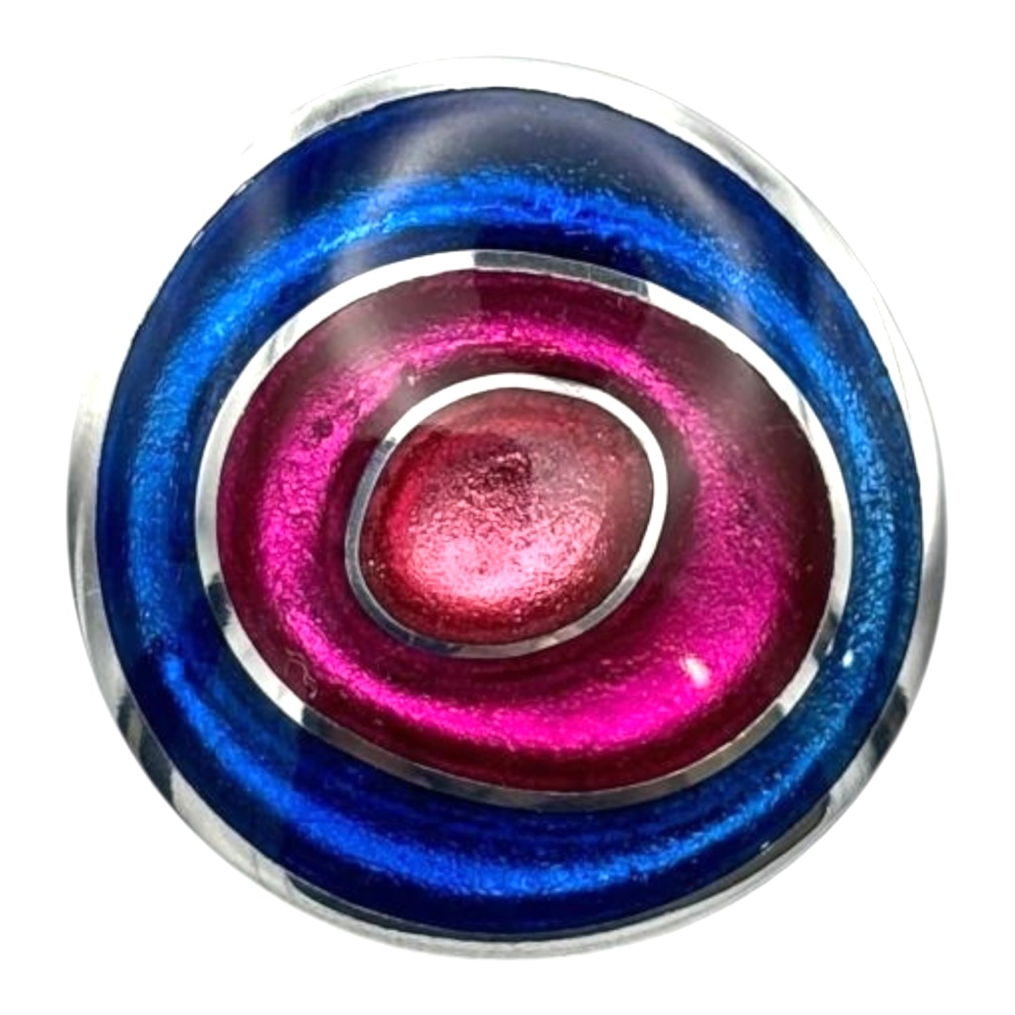 Paradise Organic Circles Shiny Brooch | The Jewellery Stop