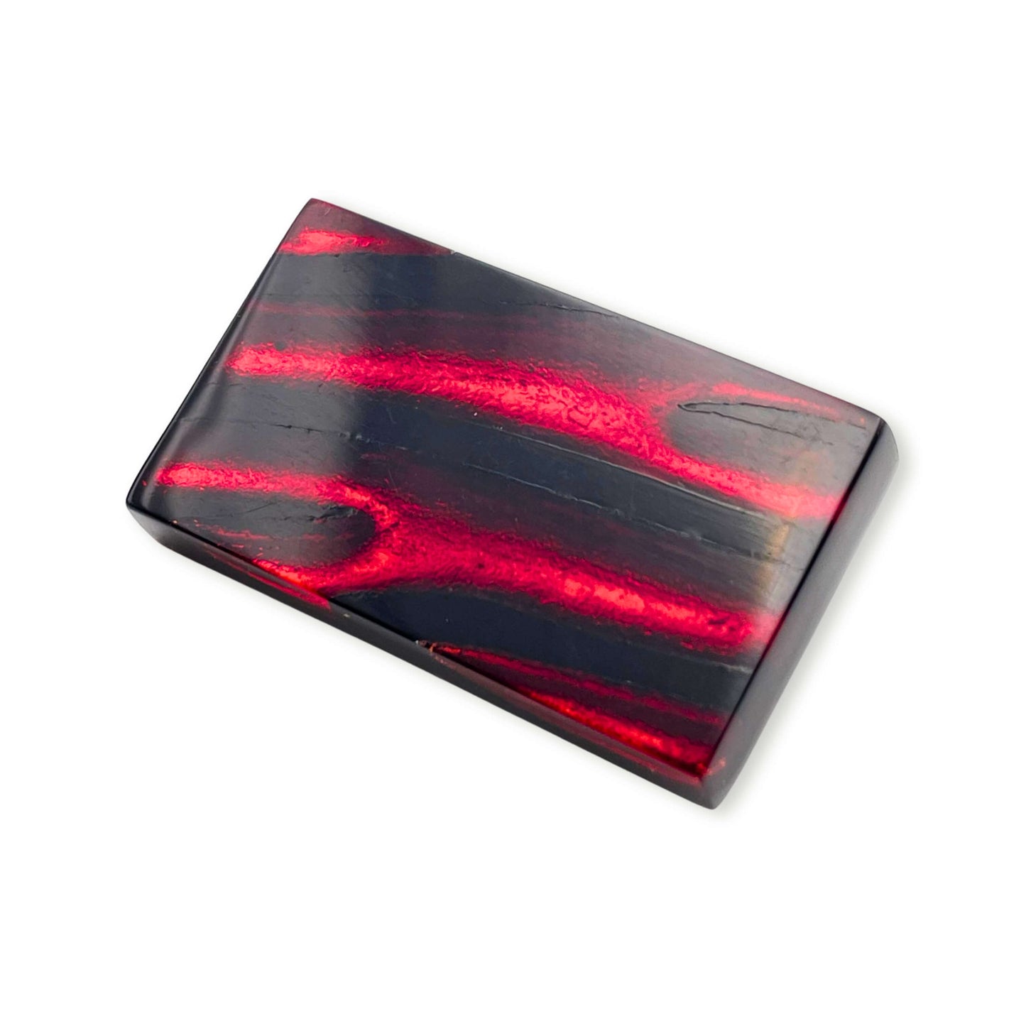 Red Zebra Shiny Brooch