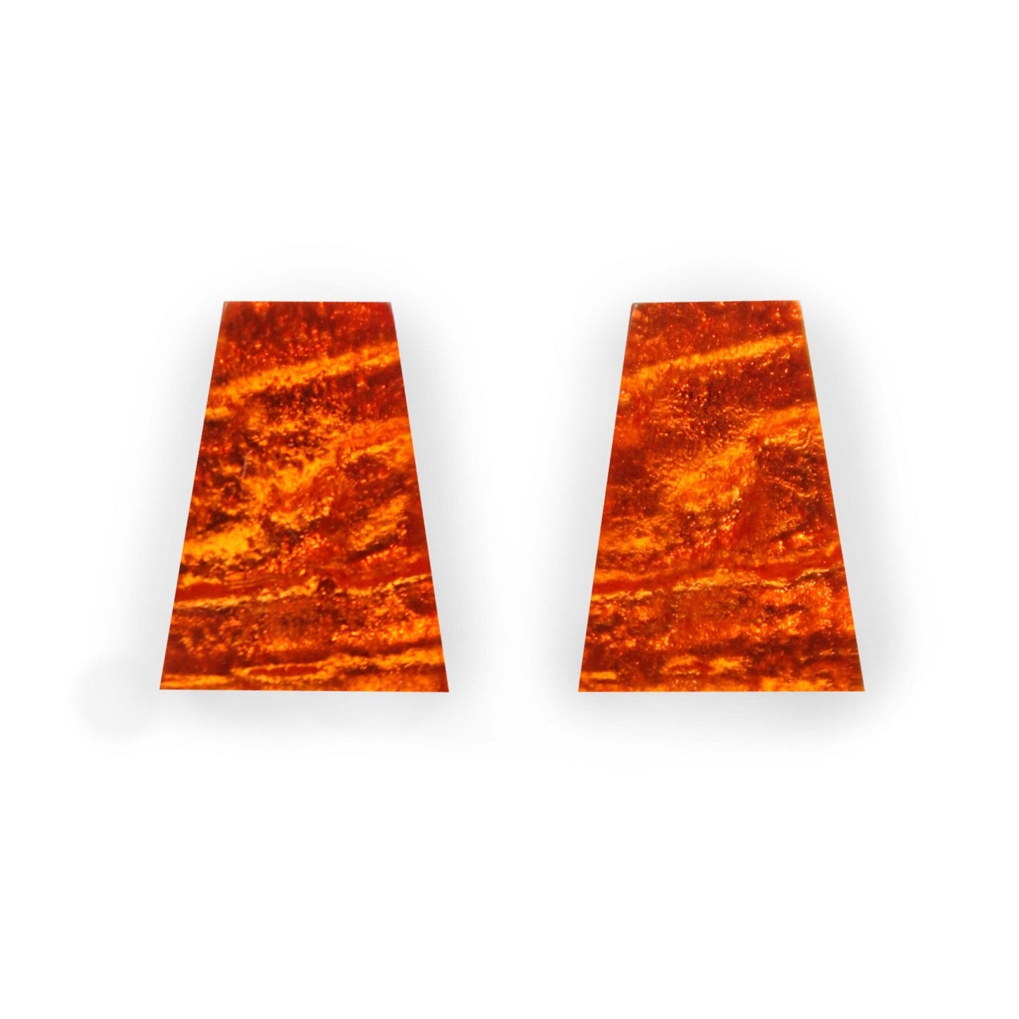 Sherbet Aztec Shiny Large Stud Earrings | The Jewellery Stop