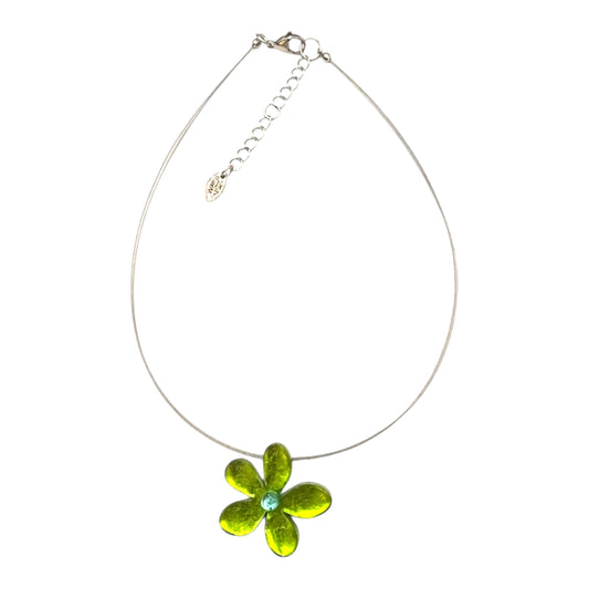 Zest Flower Shiny Small Pendant | The Jewellery Stop