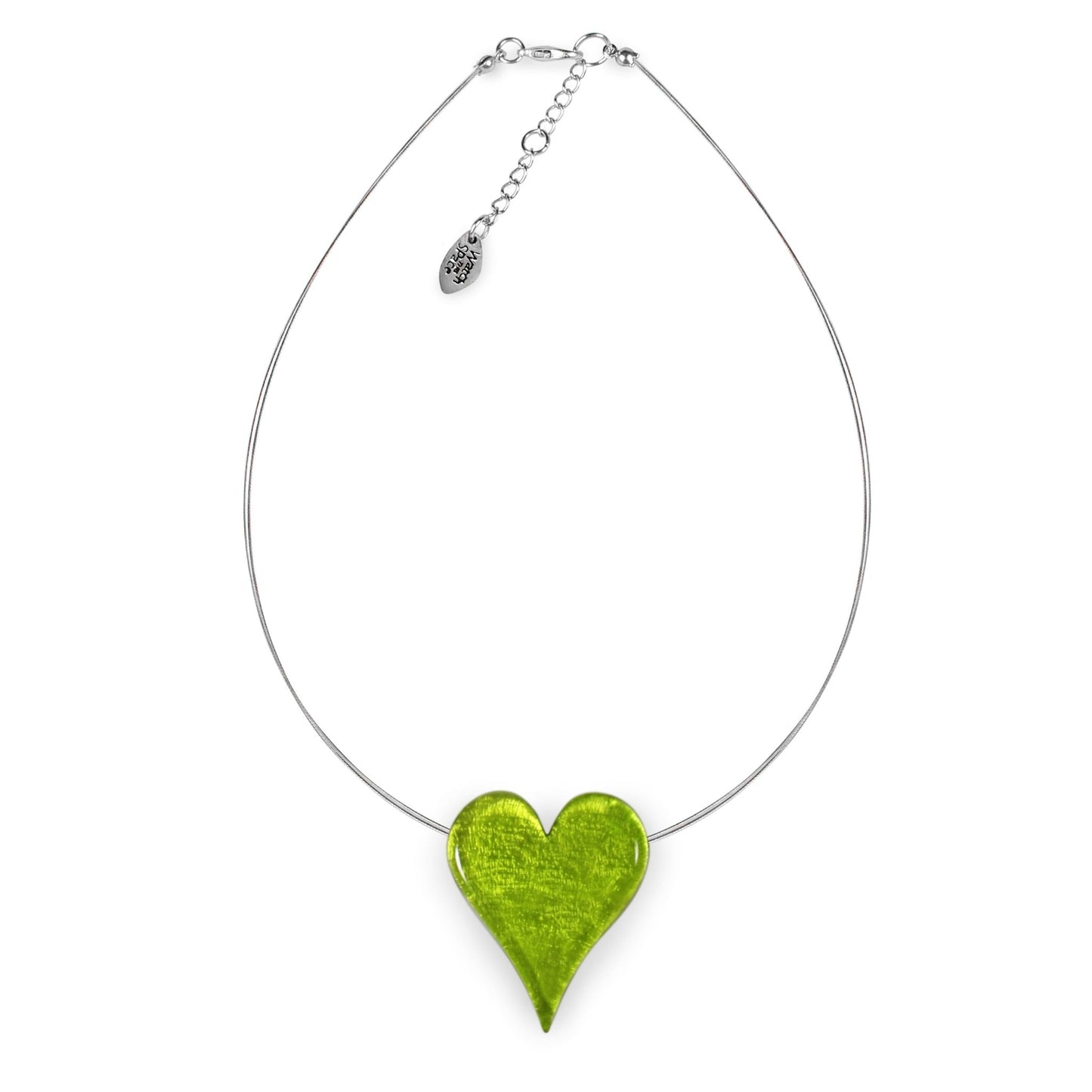 Lime Cupid Shiny Pendant | The Jewellery Stop