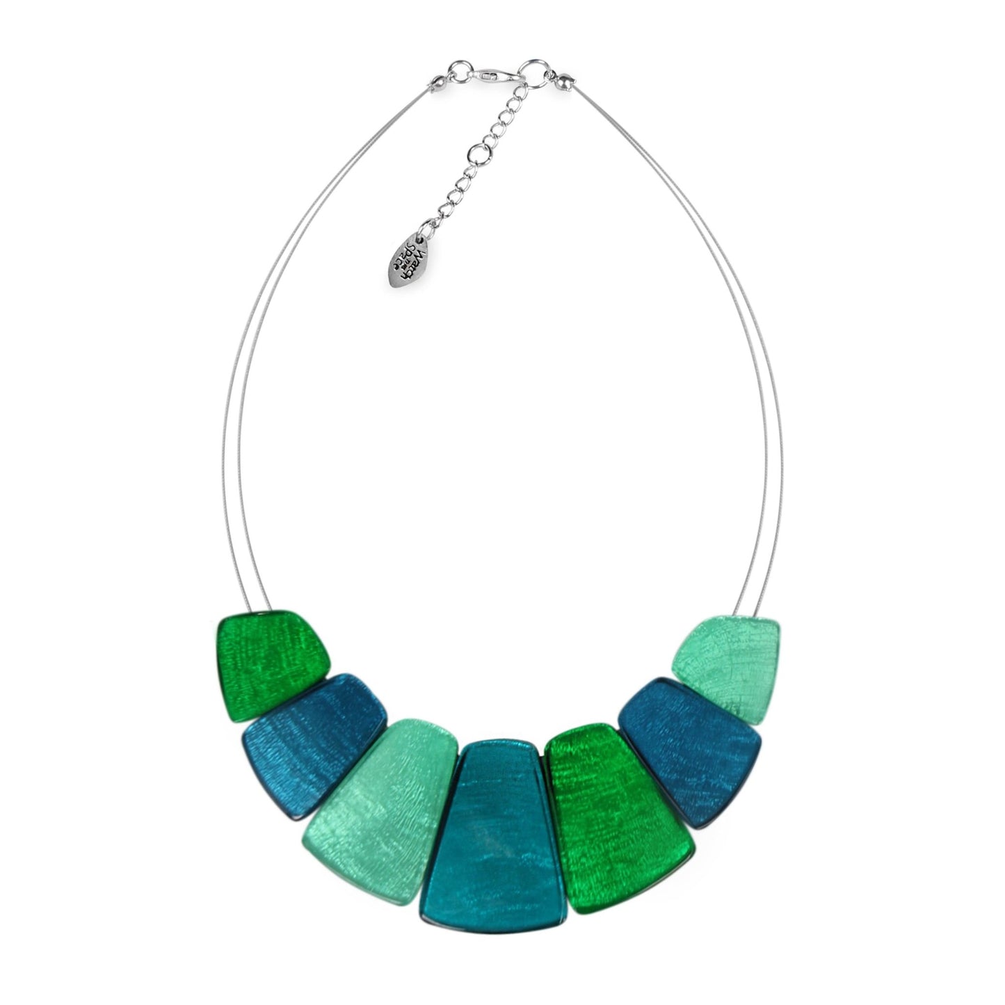 Verdigris Empress Shiny Necklace | The Jewellery Stop