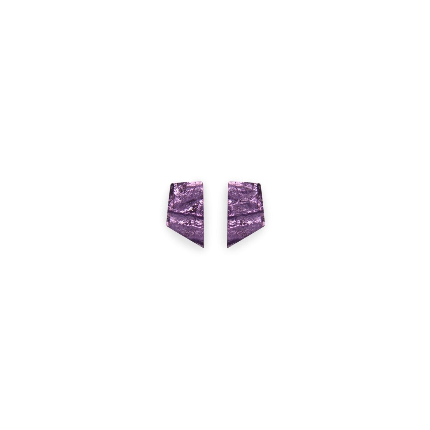 Lilac Aztec Pharaoh Stud Earrings | The Jewellery Stop