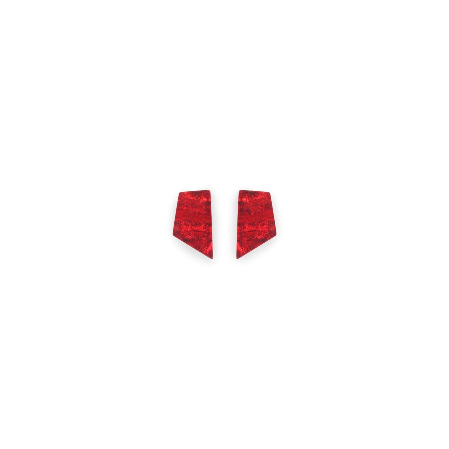 Red Aztec Pharaoh Stud Earrings | The Jewellery Stop