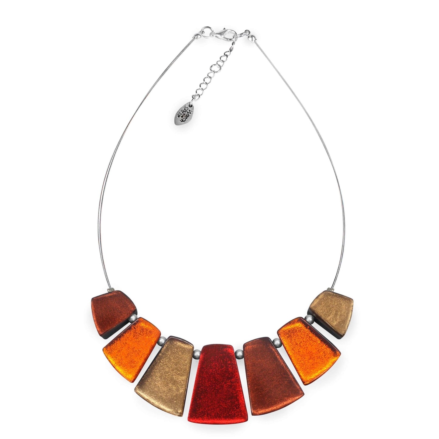 Chilli Empress Silverleaf Shiny Necklace | The Jewellery Stop