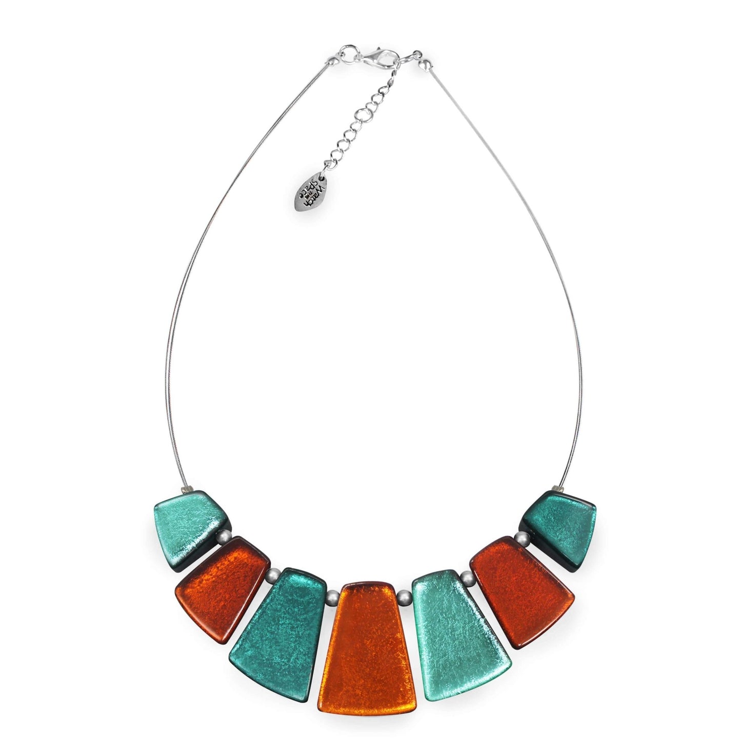 Morocco Empress Silverleaf Shiny Necklace | The Jewellery Stop