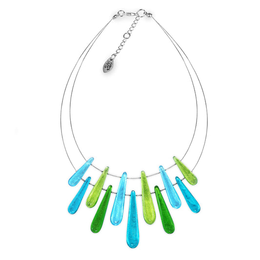Neptune Teardrop Shiny Necklace | The Jewellery Stop