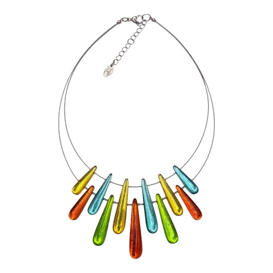 Zest Teardrop Shiny Necklace | The Jewellery Stop