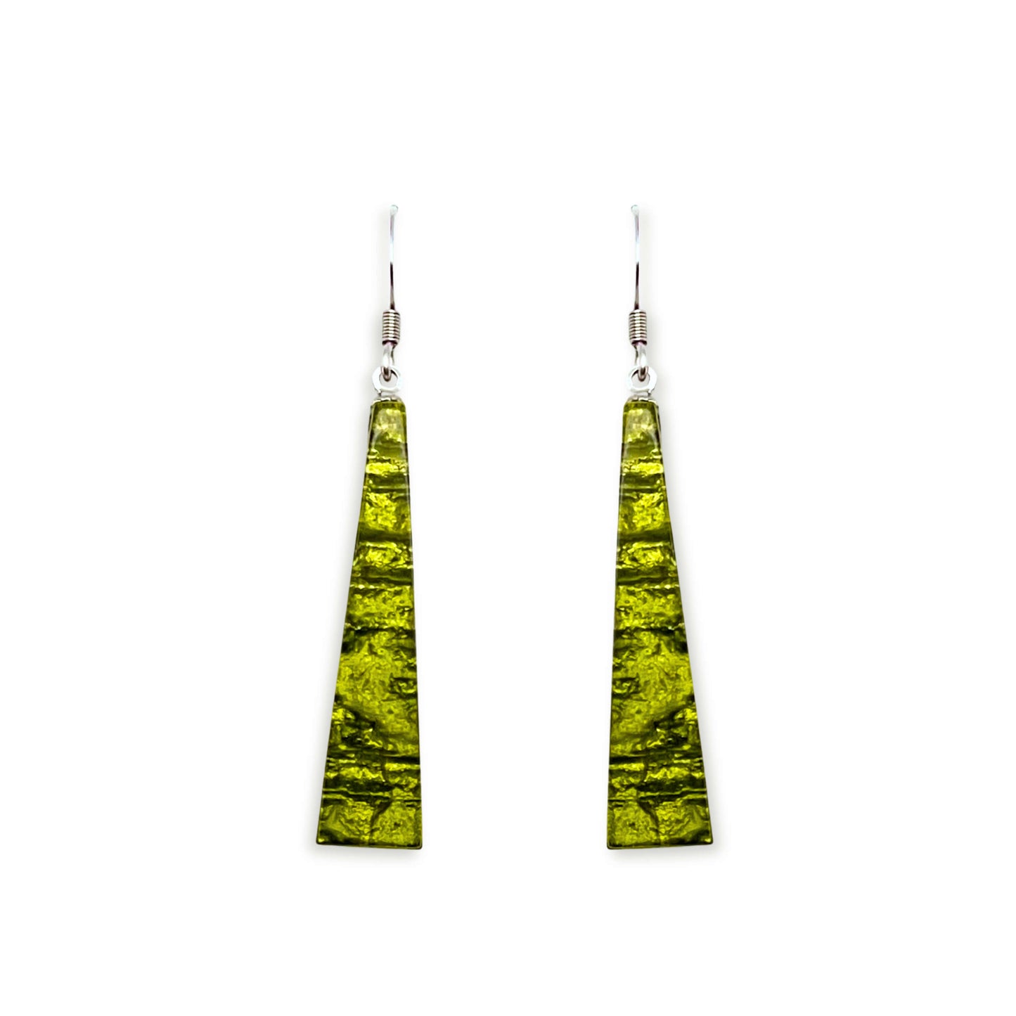 Pistachio Edna Fish Hook Earrings