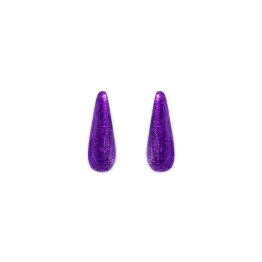 Rainbow Teardrops Shiny Stud Earrings | The Jewellery Stop