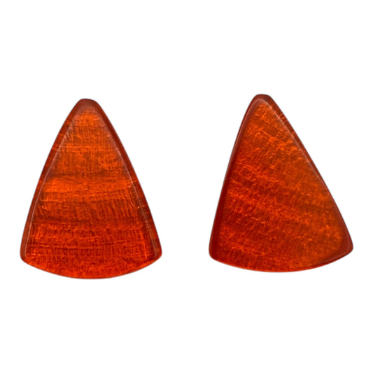 Tropical Shell Cones Shiny Stud Earrings
