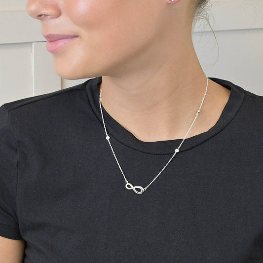 Sterling Silver Infinity Pendant | The Jewellery Stop
