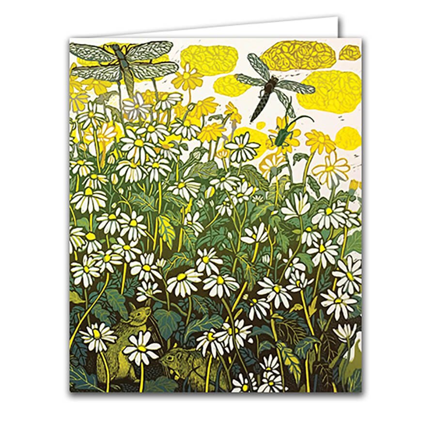 Chamomiles Greeting Card | The Jewellery Stop