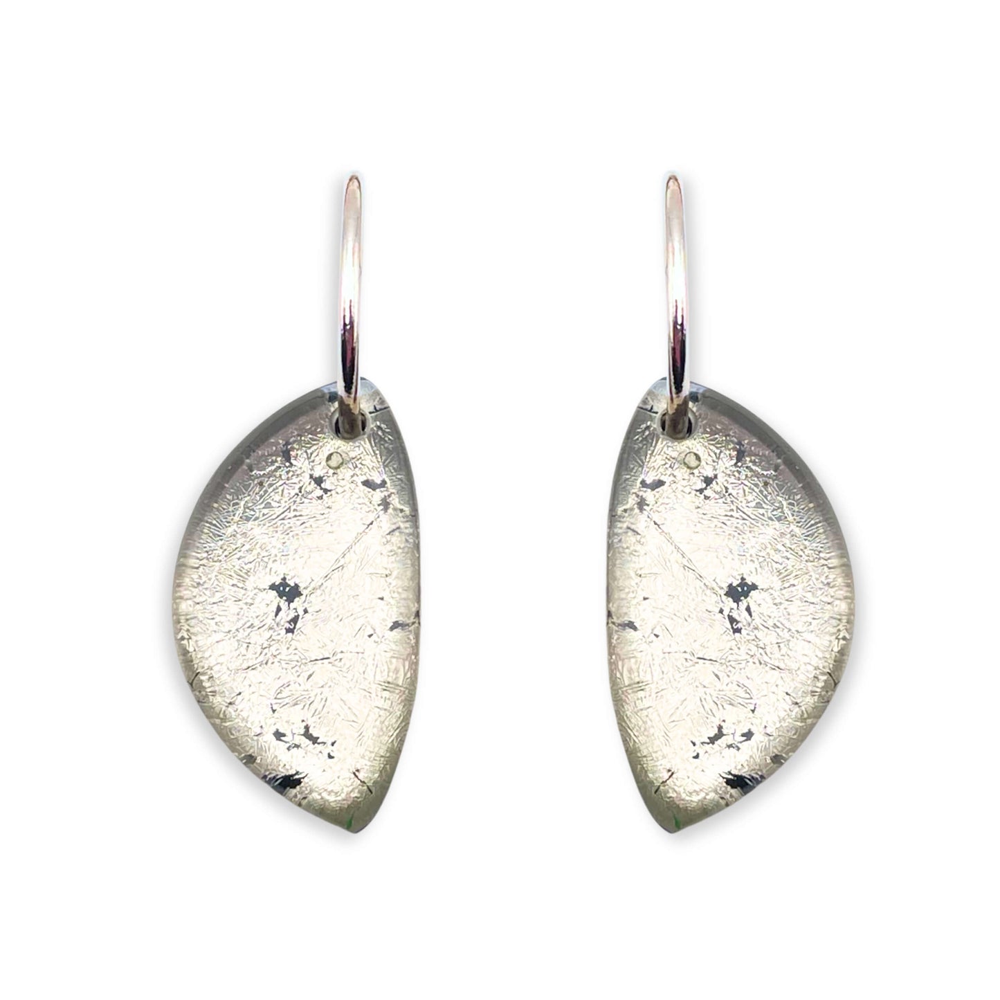 Silver Eclectic Classic Creole Earrings