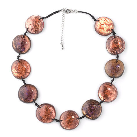 Copper Phoenix Eleven Piece Necklace