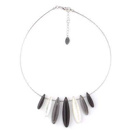 Black Palm Necklace | The Jewellery Stop