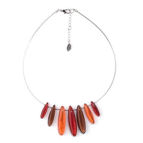 Paprika Palm Necklace | The Jewellery Stop