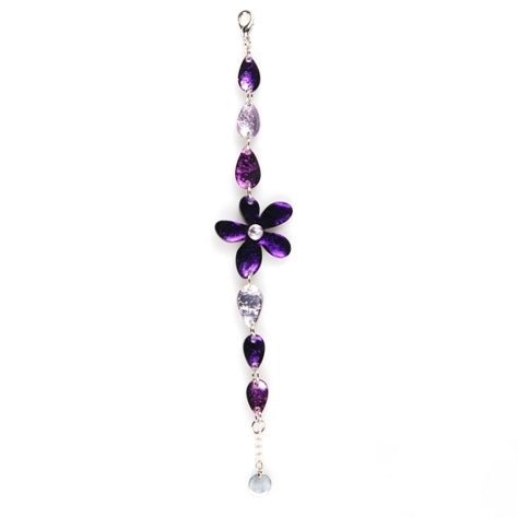 Purple Flower Extravaganza Bracelet | The Jewellery Stop