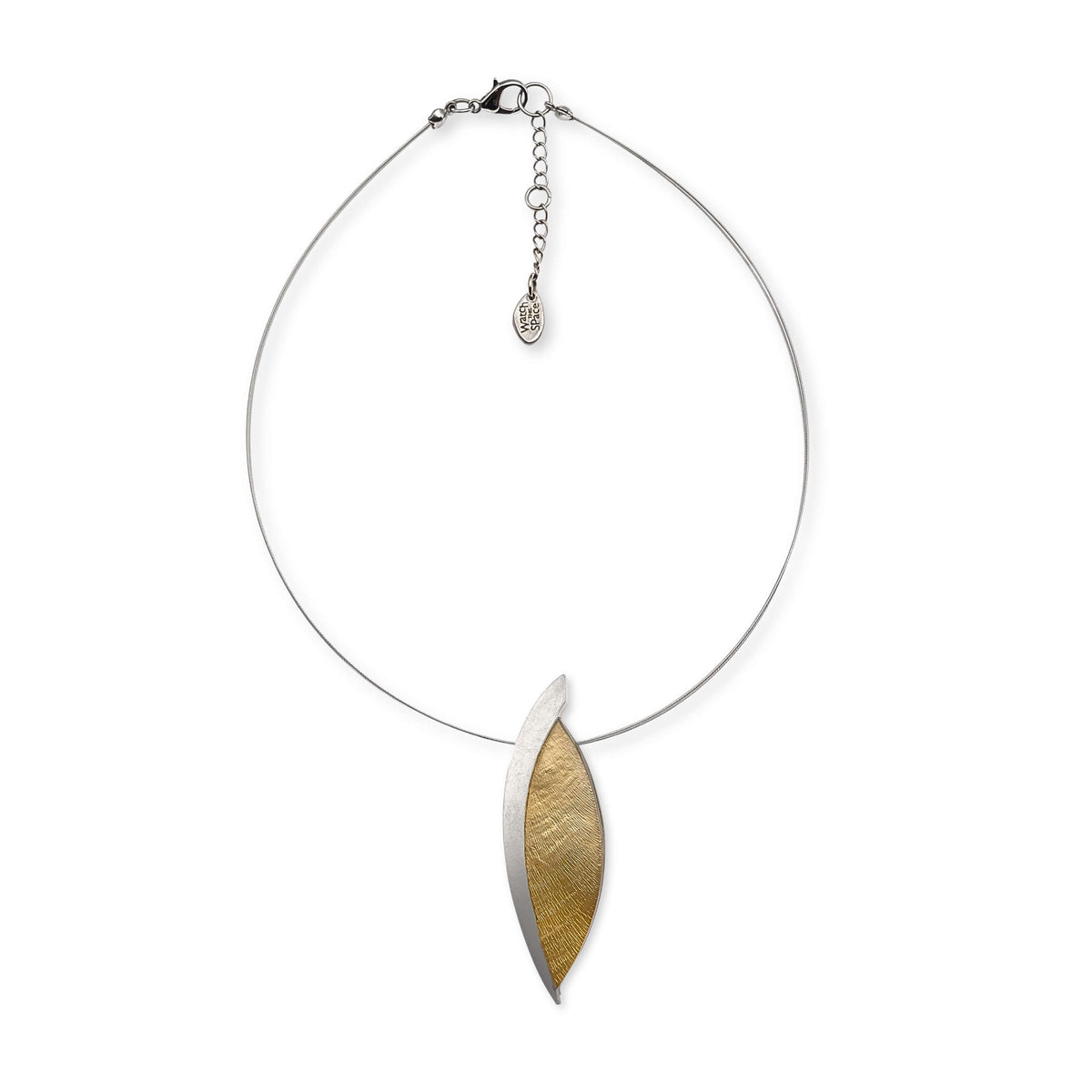 Gold Angel Wing Pendant